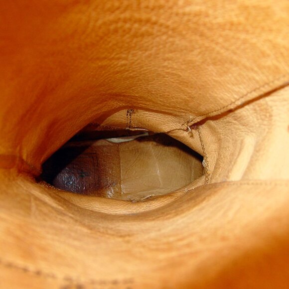 FRYE Veronica RARE Floral Hand-Tooled Embossed Leather Strappy Boots Women's 8 - Picture 11 of 13